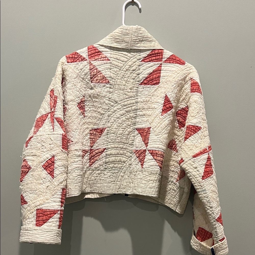 Vintage Upcycled Quit Jacket - Picture 3 of 6